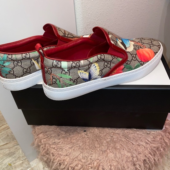 SOLD!! 🥳🎉HP🥳🎉Gucci slip on Dublin’s Tian GG - Picture 6 of 10